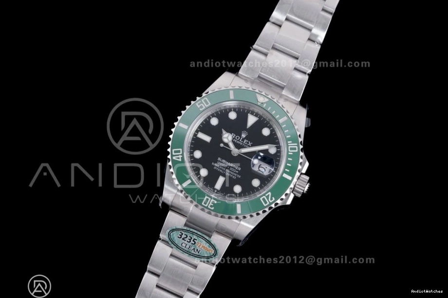 Best SH 41mm Starbucks Bright Submariner 1154 LV 904L Steel Clean 1:1 Edition 126610 0404